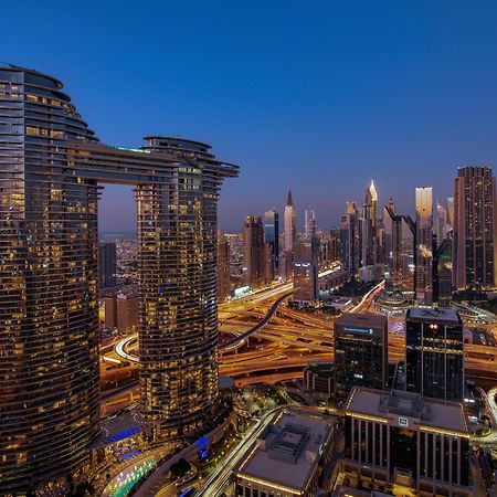 Appartement First Class 3Br With Full Dubai Skyline & Sea View Extérieur photo