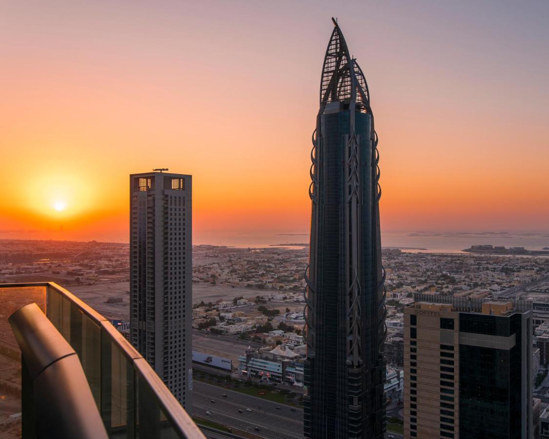 Appartement First Class 3Br With Full Dubai Skyline & Sea View Extérieur photo