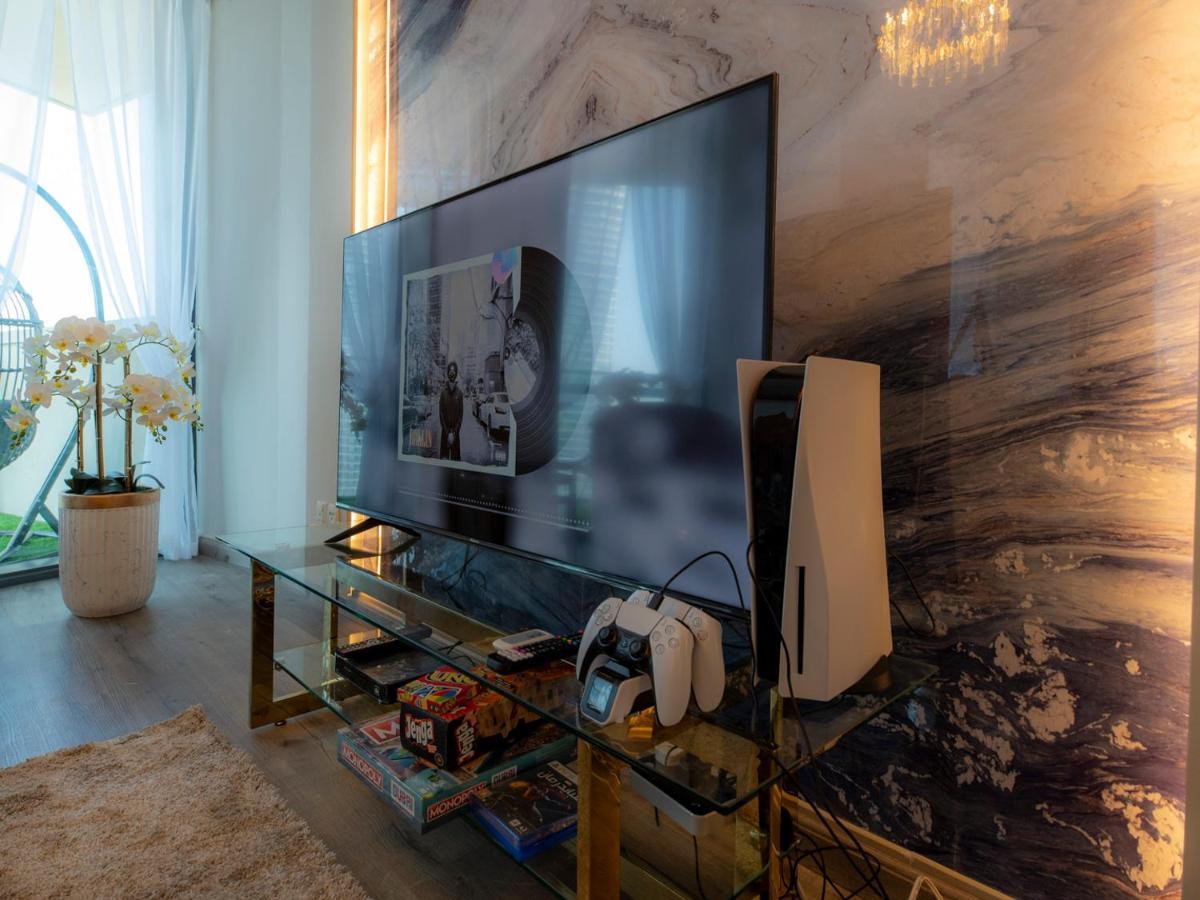 Appartement First Class 3Br With Full Dubai Skyline & Sea View Extérieur photo