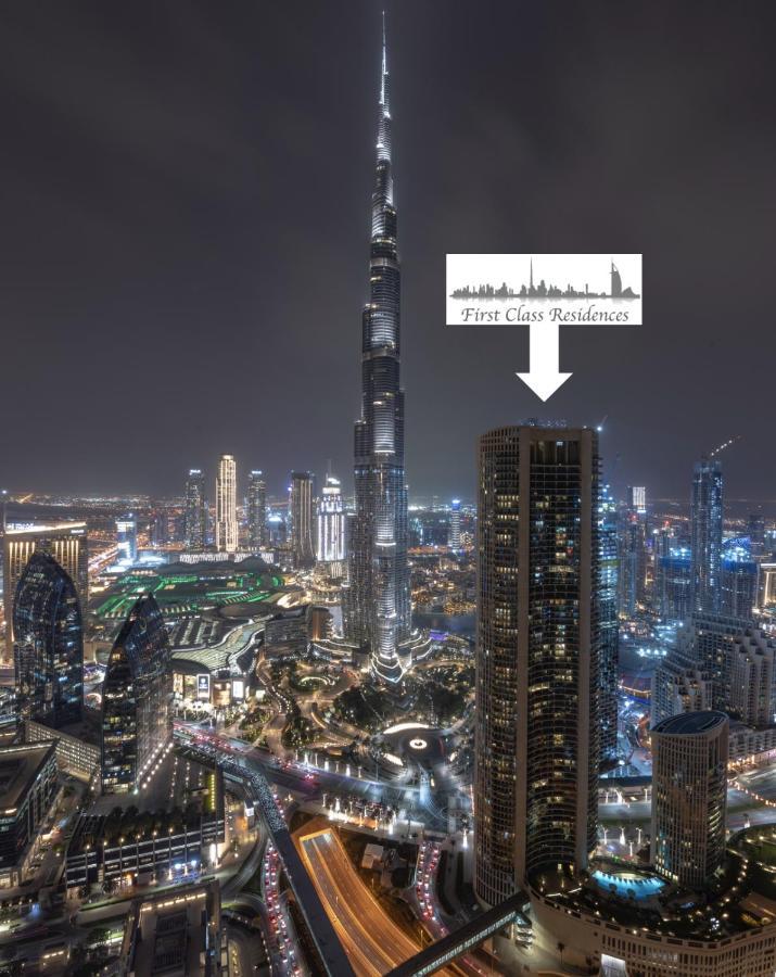 Appartement First Class 3Br With Full Dubai Skyline & Sea View Extérieur photo