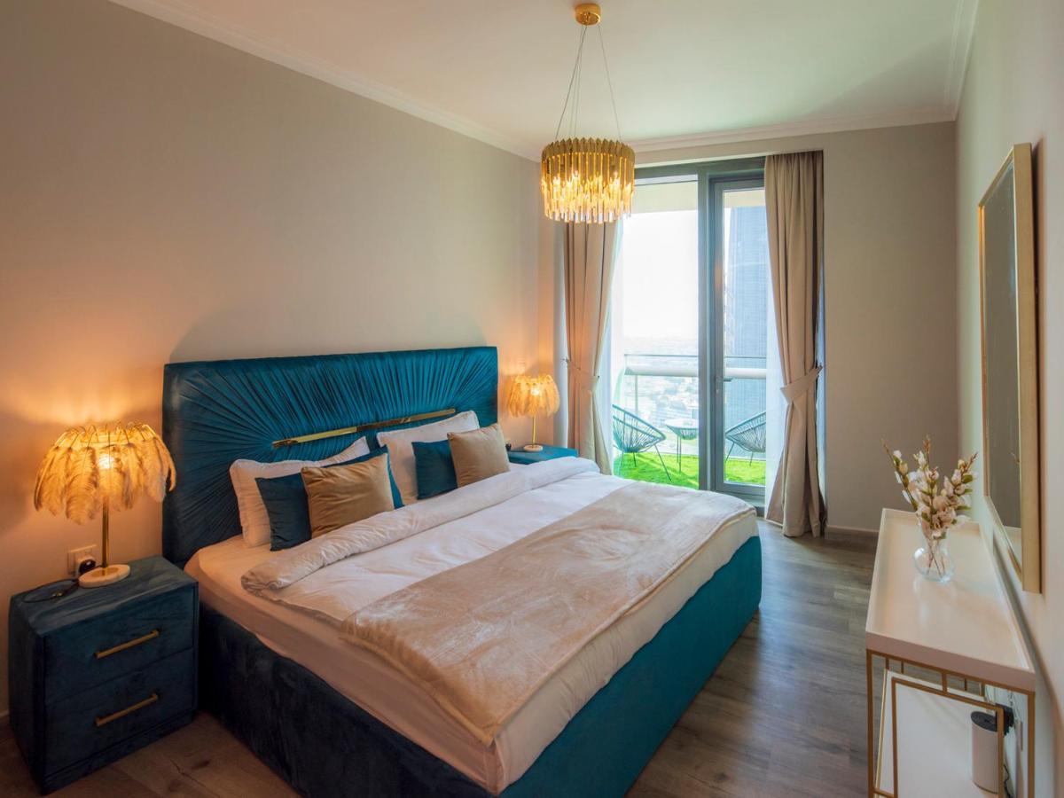 Appartement First Class 3Br With Full Dubai Skyline & Sea View Extérieur photo