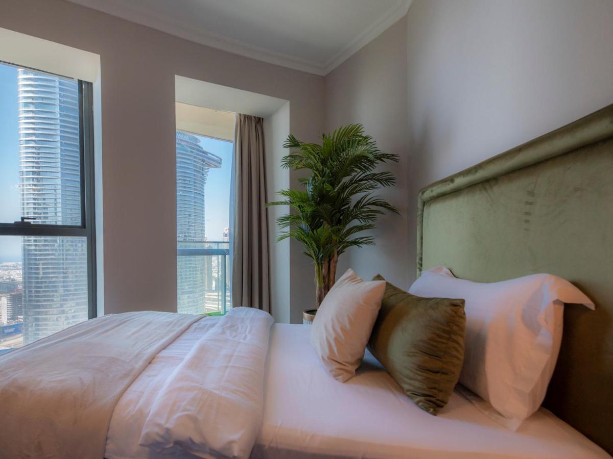 Appartement First Class 3Br With Full Dubai Skyline & Sea View Extérieur photo