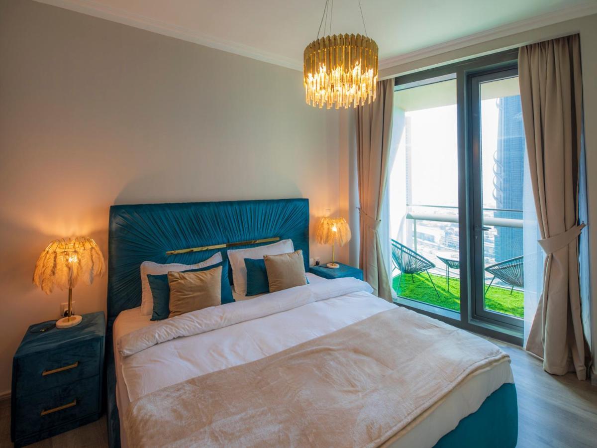 Appartement First Class 3Br With Full Dubai Skyline & Sea View Extérieur photo